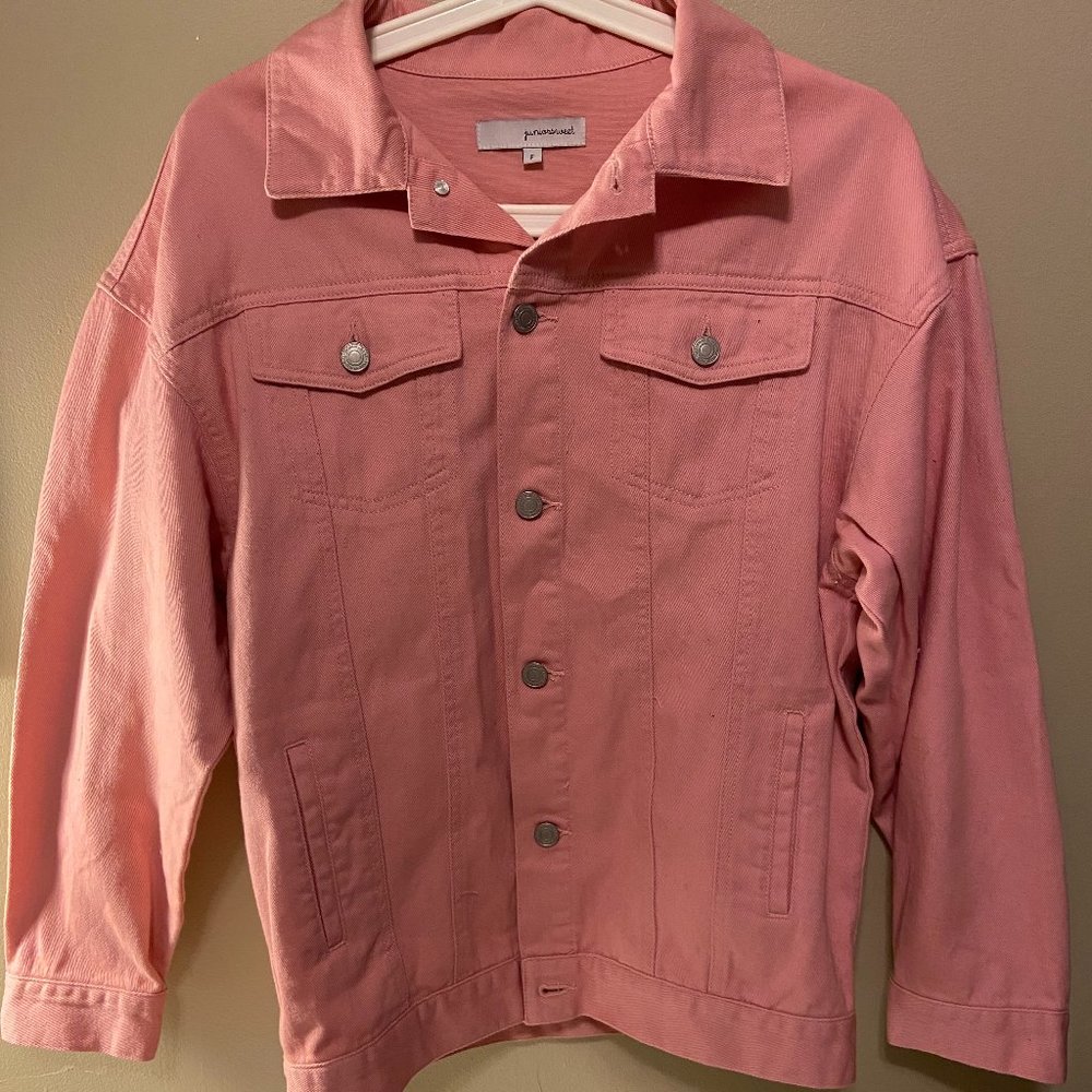 WEGO Pink "jeans" Jacket